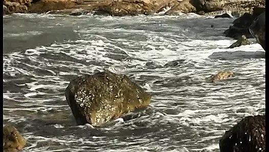 İri göğüslü harika hatun açık havada amını yalatıyor