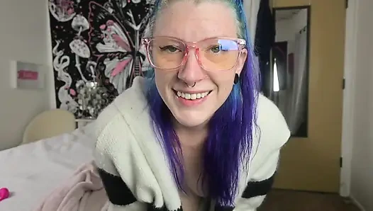 Quickie ile mastürbasyon yapıyor