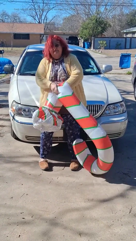 Büyük Güzel Kadın Hemşire Vicki Bu Sakso Şeker Bastonu Eziyor
