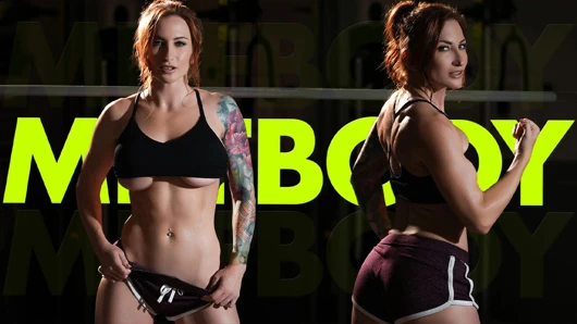 Mylf - büyük memeli formda orta yaşlı seksi kadın Sophia Locke spor salonunda terli antrenmanını sert sikişle bitiriyor