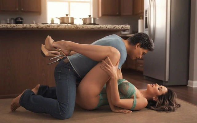 A Wife and Stepmother Real Fucking Sophia Sneaking with Sam