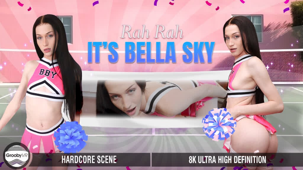 Groobyvr - bella sky bakış açısı videosunda yarağa binmeyi seviyor