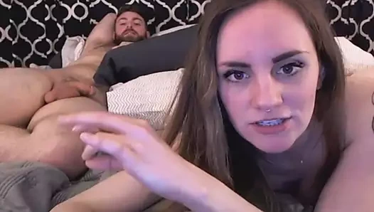 Dik eş veren ona adam bir çük binmek