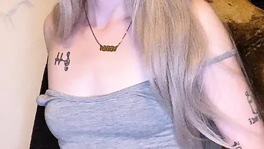 SPOOKYBARBIEGRL GOTH HOMEWRECK JOI - KÜÇÜK MEMELER DAHA IYI