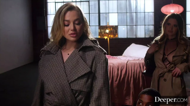 Derin. Tombul itaatkar Blake istekli bir Lindsay'i dom'ına sunuyor