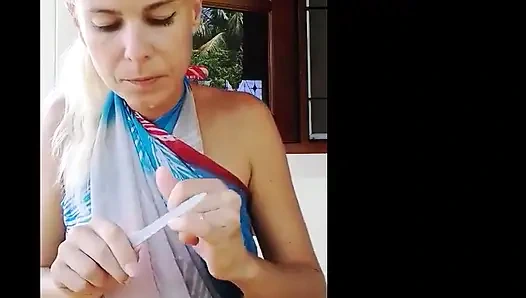 Seni görmezden gel! Tırnak kesme, Polonyalı, renkleme