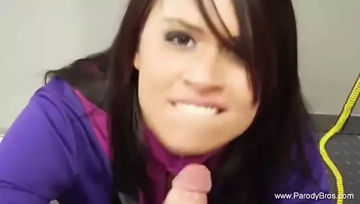 Hadi uçakta seks yapalım ve biraz ıslanalım