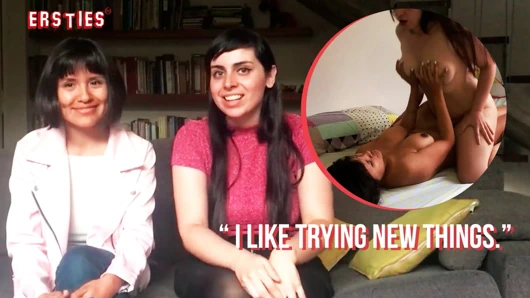 Ersties - takma hayranları Wara ve Maria ile lezbiyen seks