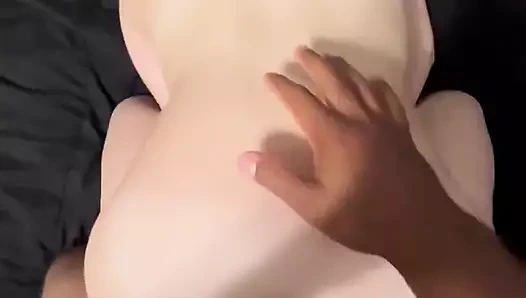 Pawg büyük zenci yarağı tarafından kullanılıyor