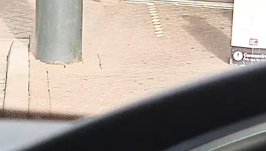 Salewomen Bulgar müşteri tarafından tozluk aracılığıyla becerdin