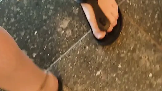 Naylon çorap videosu