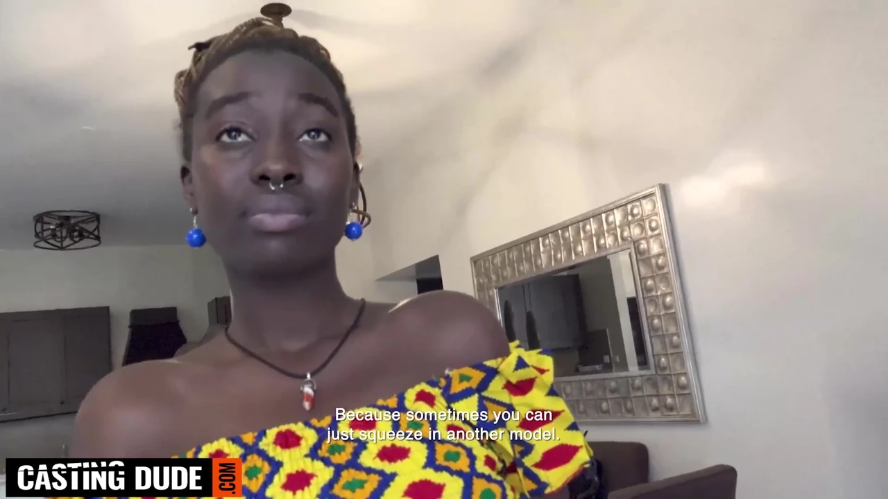 I ended up railing ROUGH this BLACK AMATEUR who walked in with her CV and her best bikini