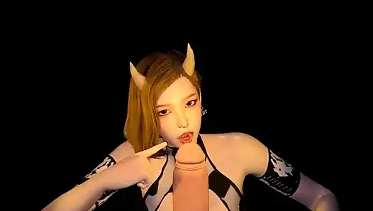 Büyük emziren memeli inek kızı memeyle sikiyor