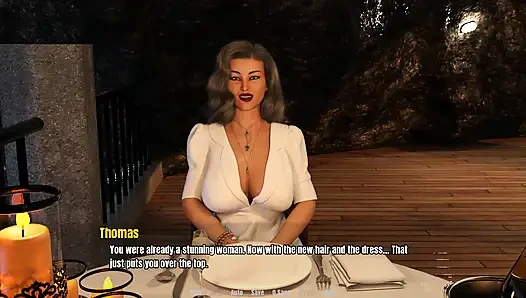 Büyükannenin evi: genç adam ve güzel olgun orta yaşlı seksi kadın romantik bir randevuda bölüm 56