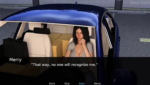 Ateşli evli kadın - Jenny Merry'nin giyinmesinde yardım etti