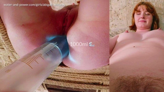 Abigail williams askıya alınmış sandalye lavman p1