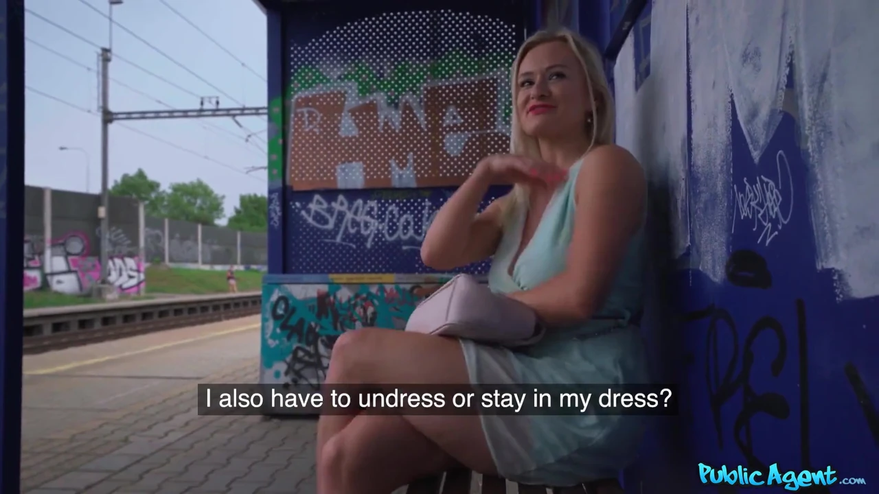 Public Agent - Big Tit Blonde Lily Joy Gets Fucked Behind Train Station