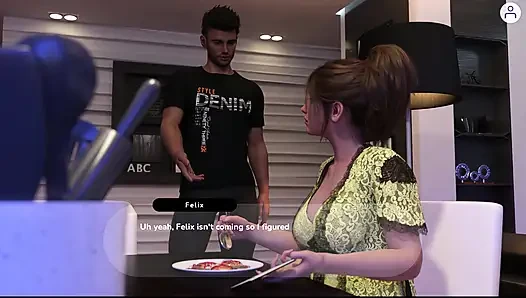 Uçucu bir evlilik 6 Felicia o kadar azgın ki mastürbasyon yapmak zorunda kaldı