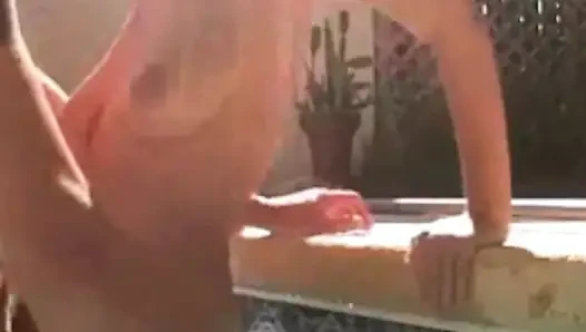 Florida amateurs havuz başı oyun zamanı
