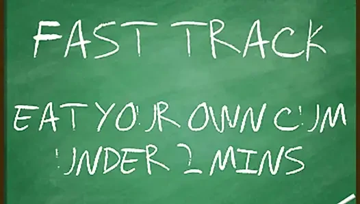 Sadece ses - 2 dakikanın altında kendi dölünü ye