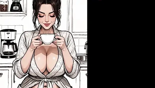 Une belle-mère se fait éliminer et dégouliner toute seule - viens avec moi à 100 % tu vas jouir - dirty talk