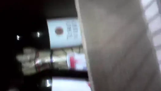 göt içinde süpermarket