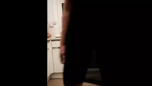 Mutfak kadın mastürbasyonu