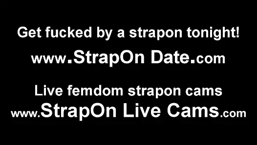 Benden ve büyük siyah dildomdan korkmamalısın