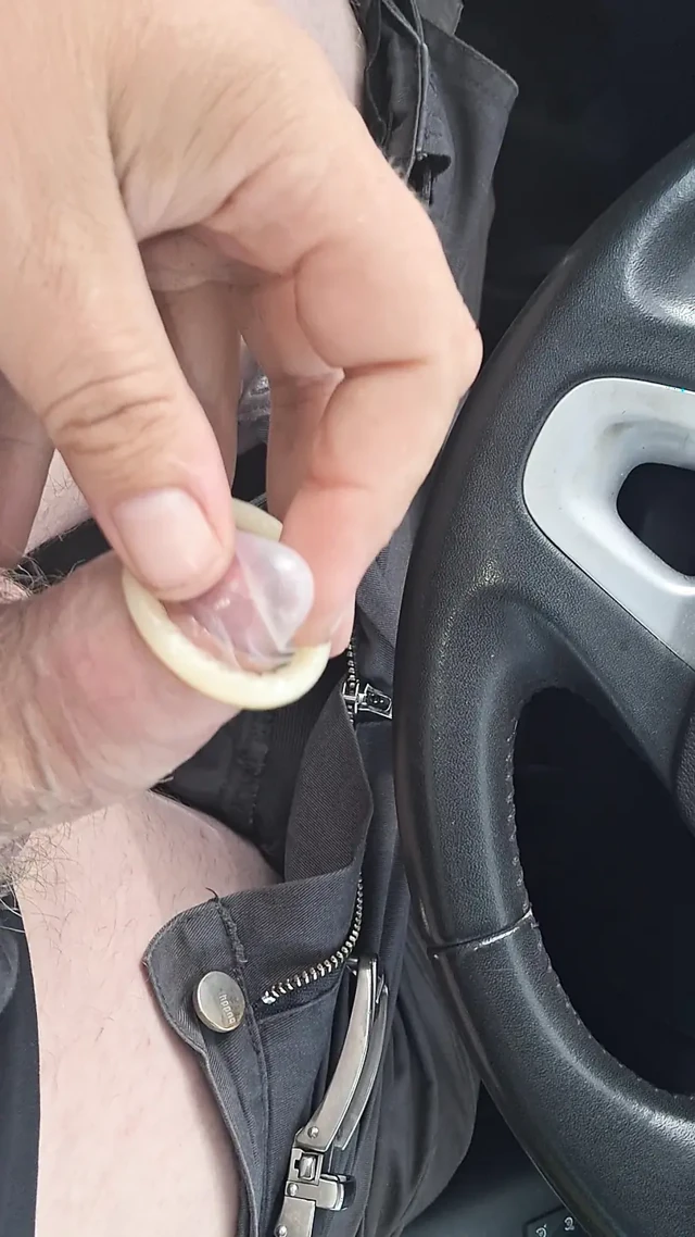 Masturbation in the car