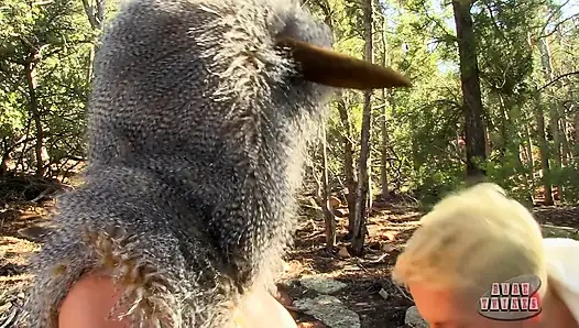 Furry Wilderness üçlü grup seks!