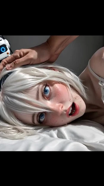 Аниме-девушка.