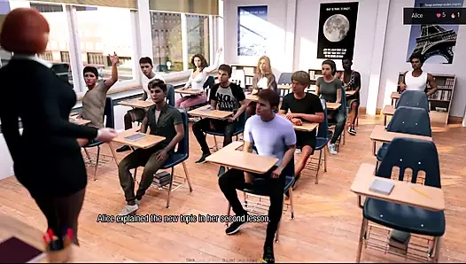 Alice zor bir hayat #3 - Bayan Gray Alice'i görmeye gitti ... Alice ve Lily alışverişe gitti ve soyunma odasında bir an geçirdiler ... Lil