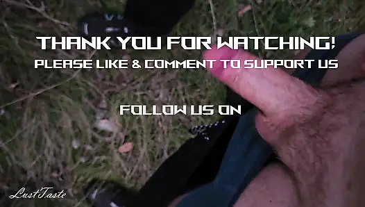 Fuck me like a wild man! Amateur Outdoor LustTaste 4k