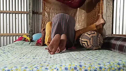 Step desi aunty with First-time village sexy