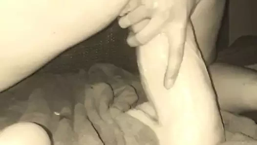 Riesen toy mit 10 cm Durchmesser geritten und man wichst