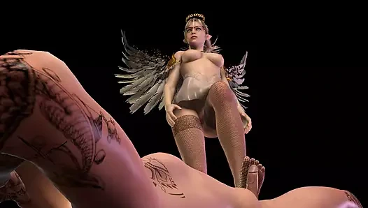 melek kız bakış açısı ayakla muamele