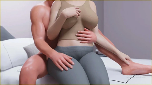 Japanese Big Ass Stepmom Massages Stepson Turn His Cock Hard