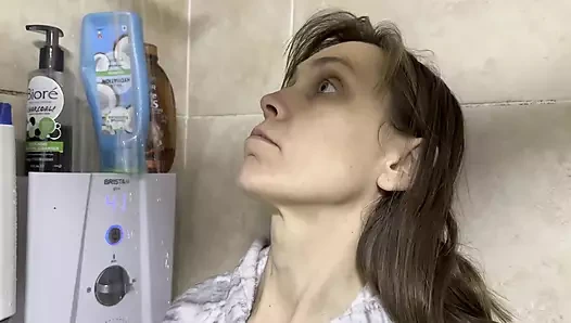 Onesie wetlook duşu