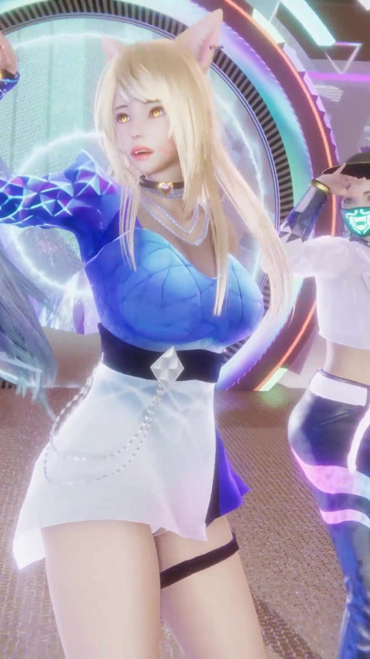 Mmd kpop iblis avcıları - huntrx - altın ahri akali kaisa seksi kpop dans league of legends hentai sansürsüz 4k 60 fps | Klip 1