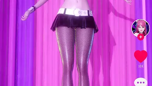 Mmd ryan.b d-day - kendimi iyi hissediyorum, ahri seksi ateşli dans, league of legends kda