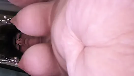 Up Close DP MILF GILF Solo Homemade Cougar
