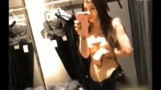 Sofabeauty fuck kendini içinde the Changing room ile bir yapay penis