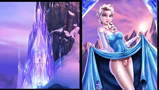 Sekushilover - disney elsa vs çıplak elsa