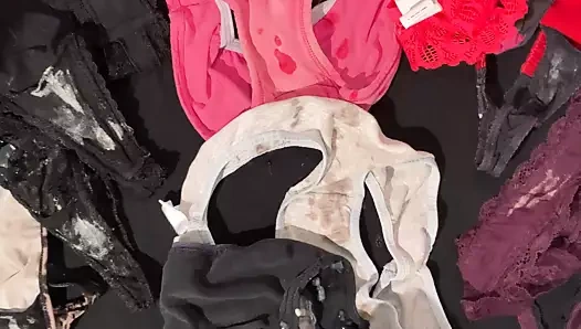 Kirli yıpranmış külot üzerinde güzel twinks