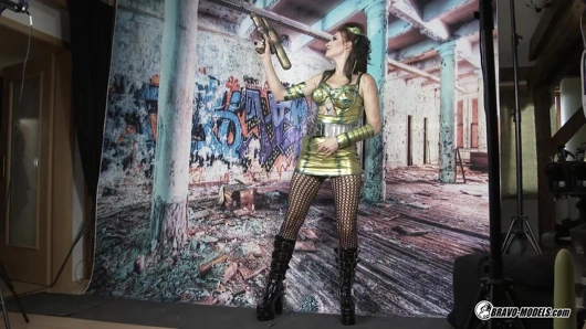 Victoria Daniels - 405 - sahne arkası fotoğraf çekimi