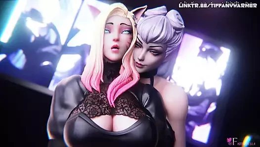 K.da - hepsi dışarıda buluşuyor ve hayranlarla selamlıyor