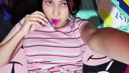 Stepmom Shares Bed with Stepson: Naughty Nighttime Fun! (real Homemade)
