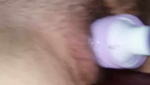 Milf eş yapay penis ve vibe