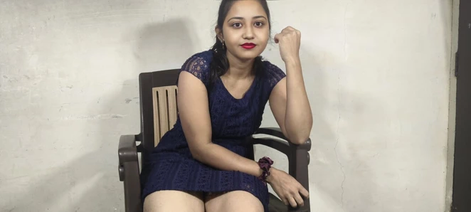 Step sister and me alone at home hot indian web series