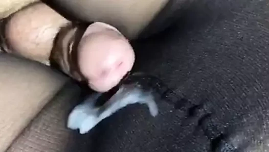 Cum üzerinde benim hanımları külotlu çorap